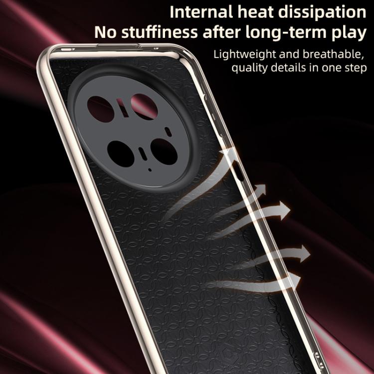 For Huawei Mate 70 Skin Feel Leather Texture Cooling Phone Case