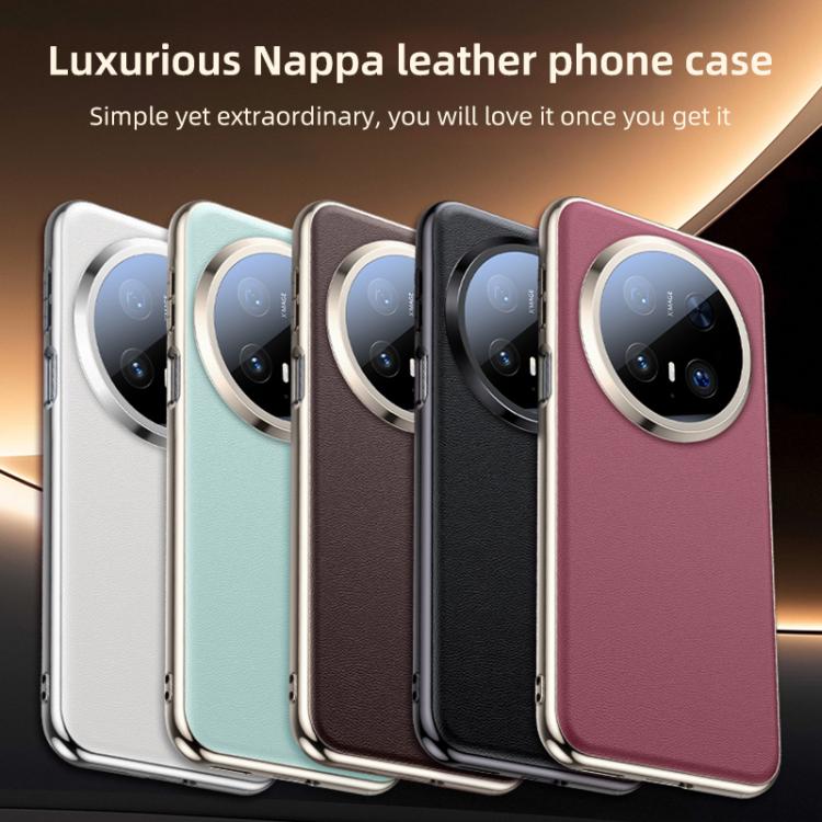 For Huawei Mate 70 Skin Feel Leather Texture Cooling Phone Case