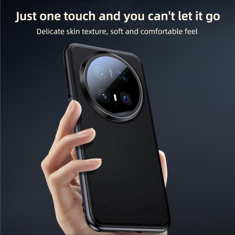 For Huawei Mate 70 Skin Feel Leather Texture Cooling Phone Case