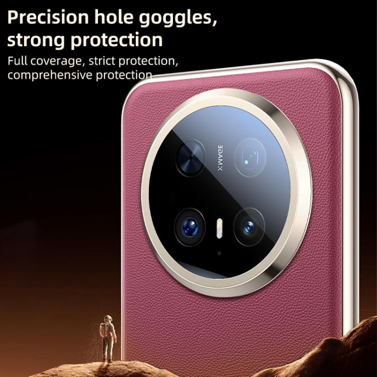 For Huawei Mate 70 Pro Skin Feel Leather Texture Cooling Phone Case