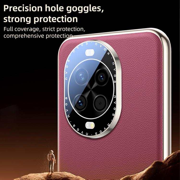 For Huawei nova 14 Skin Feel Leather Texture Cooling Phone Case