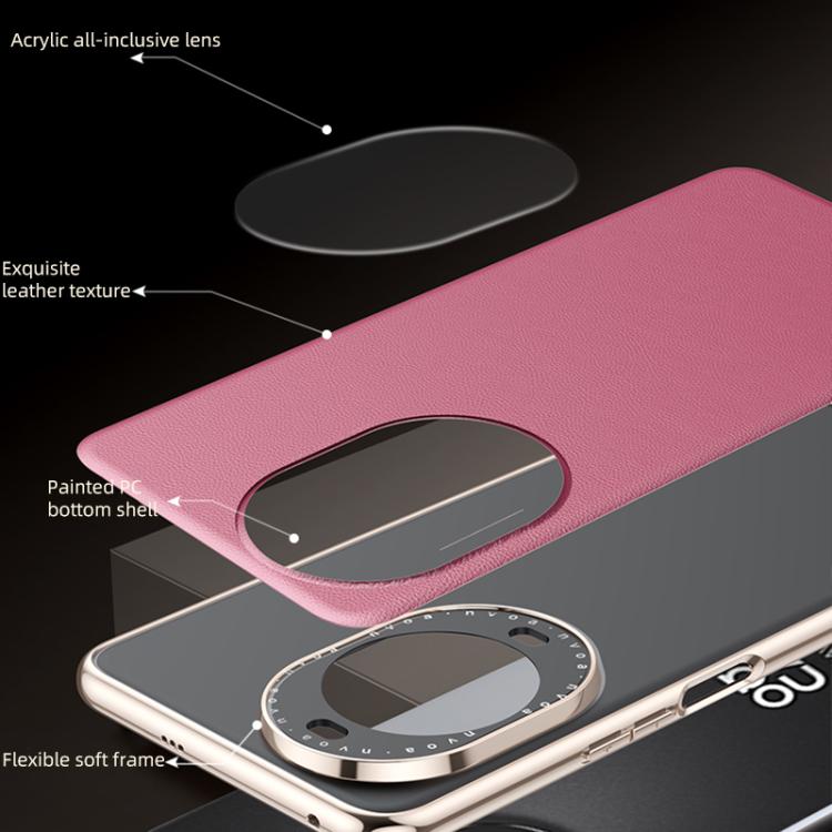 For Huawei nova 14 Skin Feel Leather Texture Cooling Phone Case
