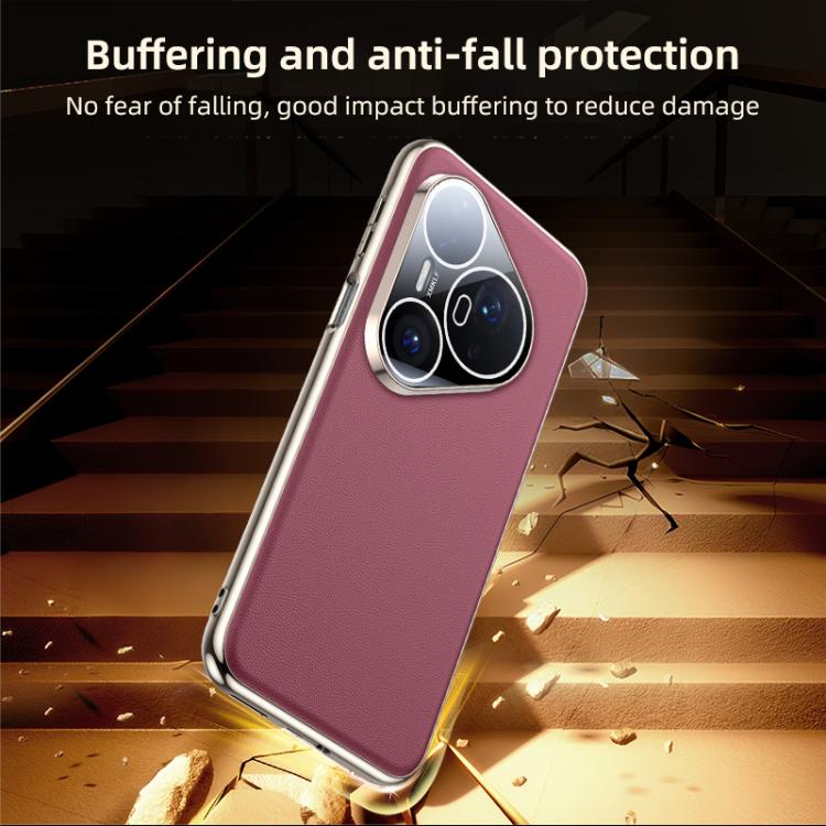 For Huawei Pura 80 5G Skin Feel Leather Texture Cooling Phone Case