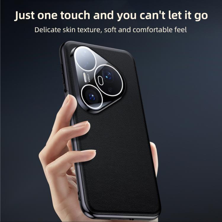 For Huawei Pura 80 5G Skin Feel Leather Texture Cooling Phone Case