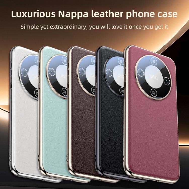 For Honor X70 5G Skin Feel Leather Texture Cooling Phone Case