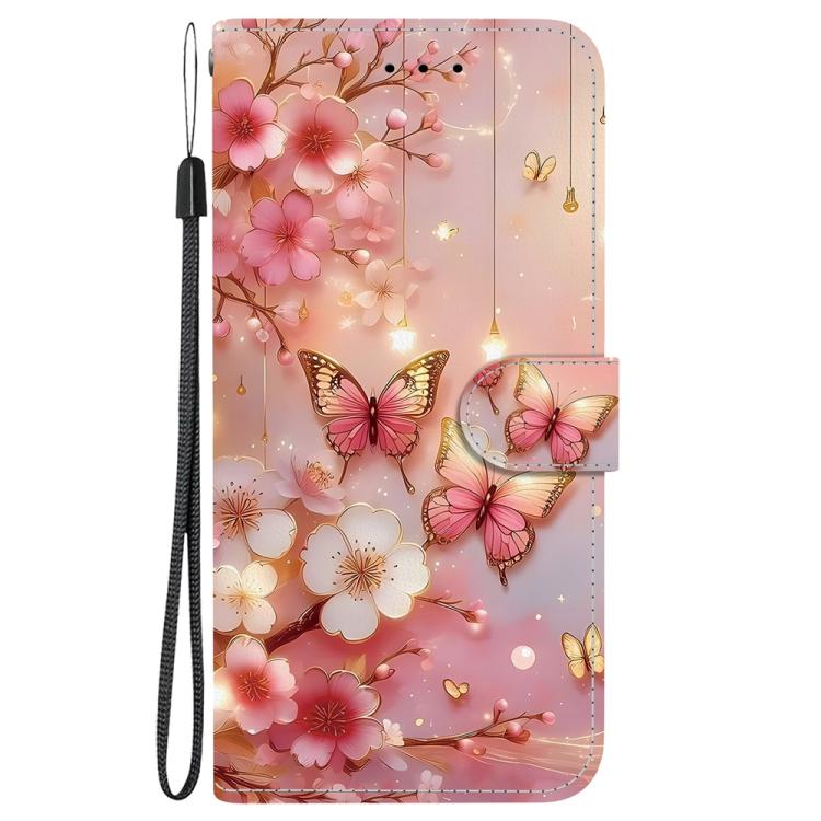 For Samsung Galaxy S25 Edge 5G Crystal Texture Colored Drawing Leather Phone Case