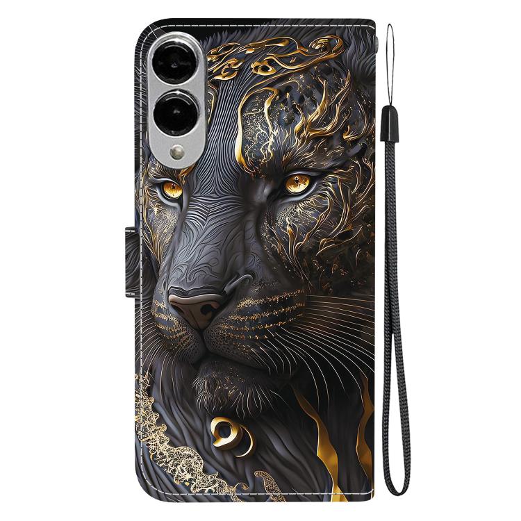 For Samsung Galaxy S25 Edge 5G Crystal Texture Colored Drawing Leather Phone Case