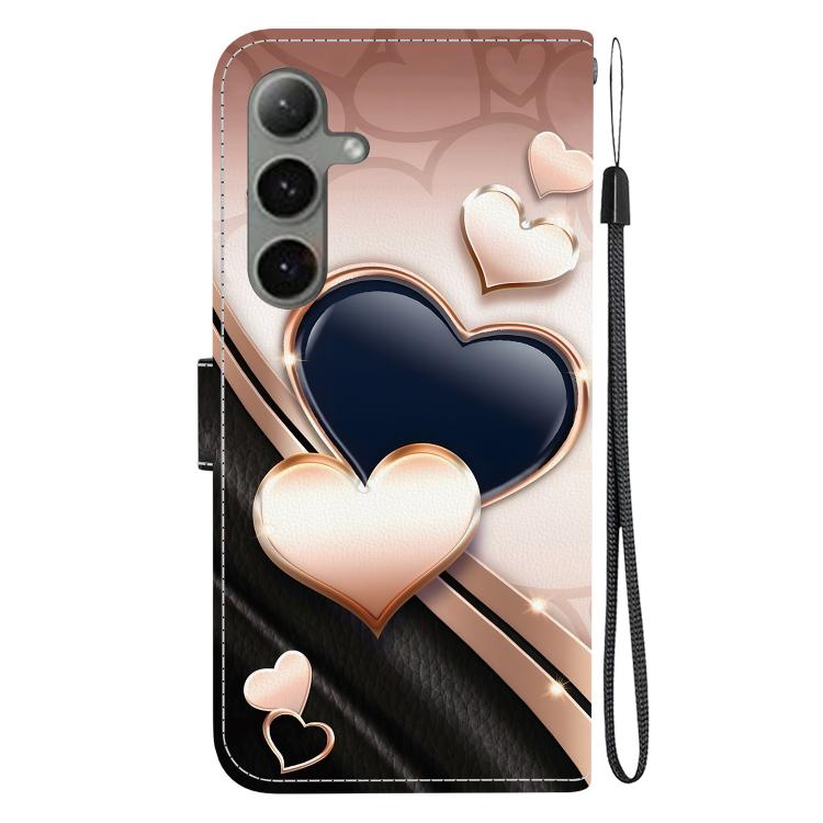For Samsung Galaxy S24+ 5G / S25+ 5G Crystal Texture Colored Drawing Leather Phone Case