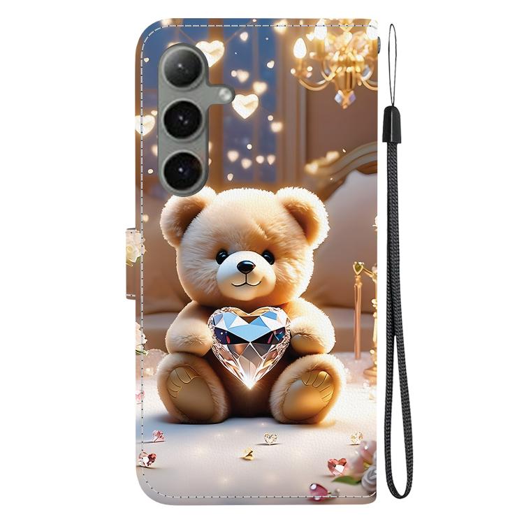 For Samsung Galaxy S24+ 5G / S25+ 5G Crystal Texture Colored Drawing Leather Phone Case