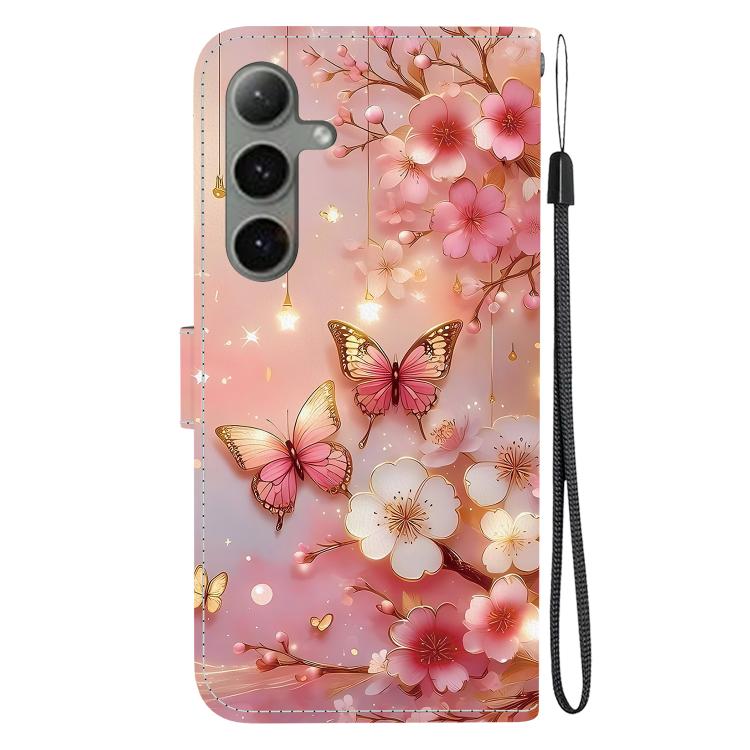 For Samsung Galaxy S24+ 5G / S25+ 5G Crystal Texture Colored Drawing Leather Phone Case