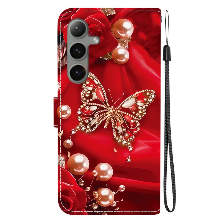 For Samsung Galaxy S24+ 5G / S25+ 5G Crystal Texture Colored Drawing Leather Phone Case