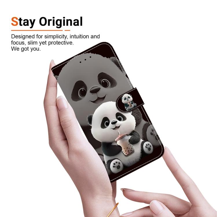 For Samsung Galaxy S24 FE 5G Crystal Texture Colored Drawing Leather Phone Case