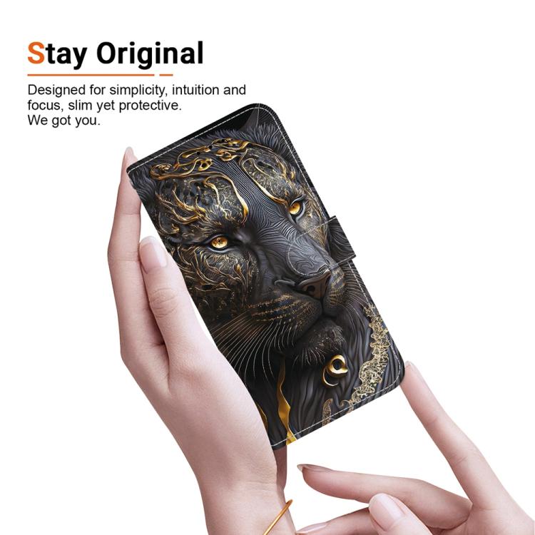 For Samsung Galaxy S24 FE 5G Crystal Texture Colored Drawing Leather Phone Case