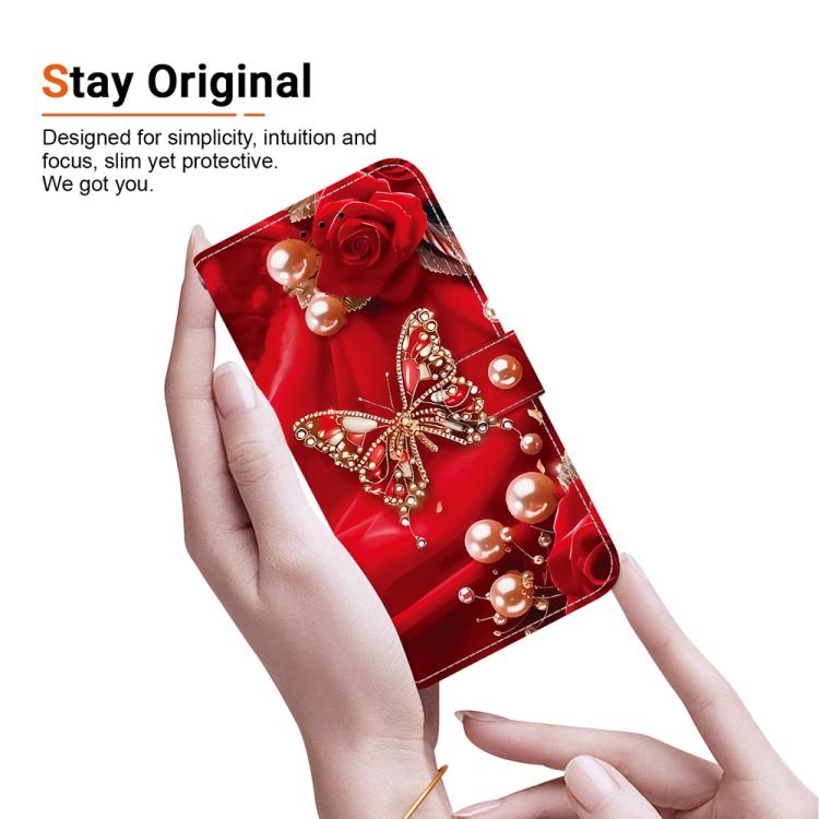 For Samsung Galaxy S23 FE 5G Crystal Texture Colored Drawing Leather Phone Case