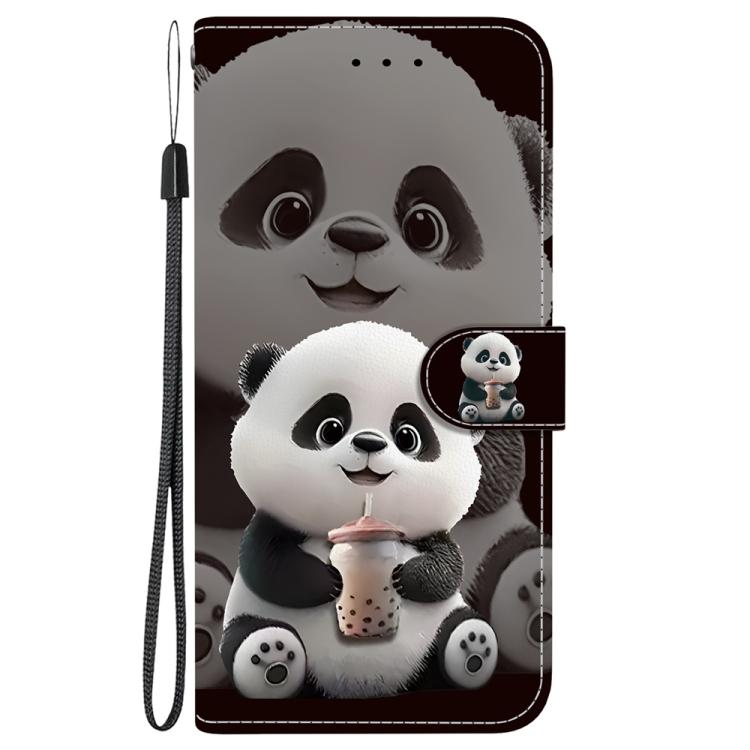 For Samsung Galaxy S21 Ultra 5G Crystal Texture Colored Drawing Leather Phone Case