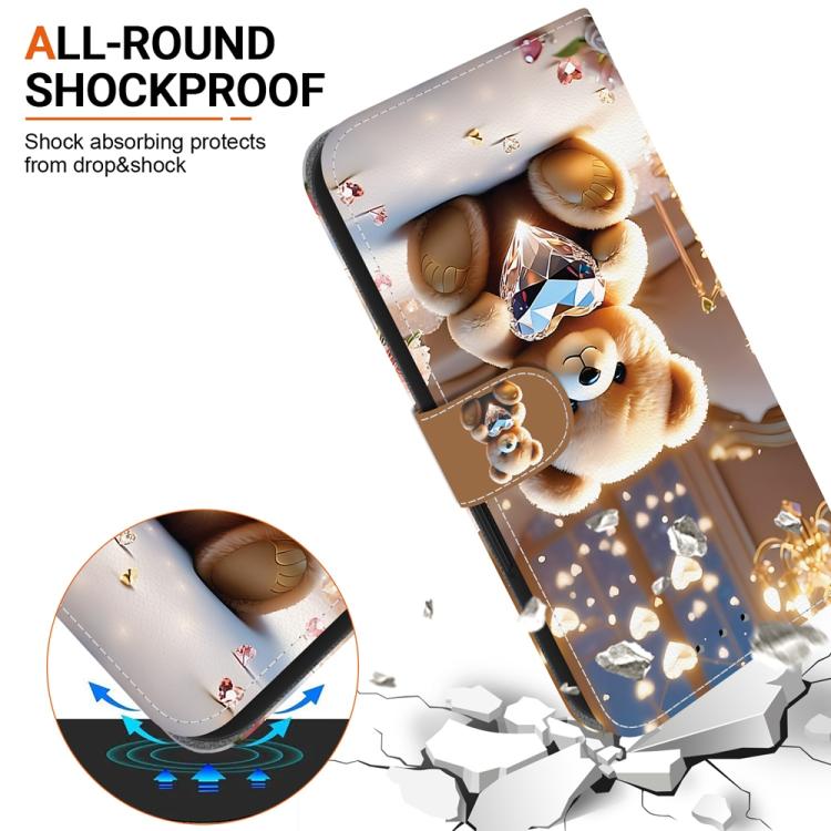 For Samsung Galaxy S20 FE Crystal Texture Colored Drawing Leather Phone Case
