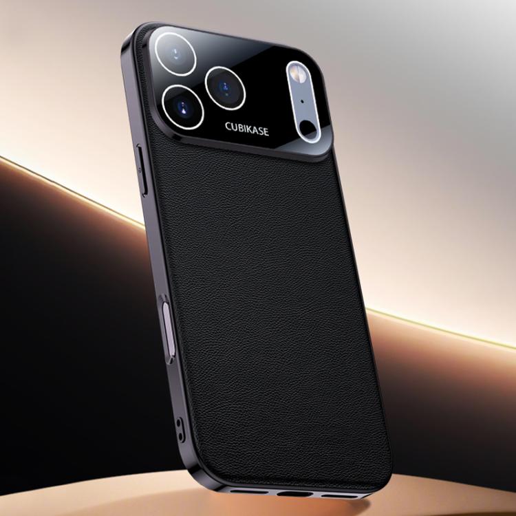 For iPhone 17 Pro Skin Feel Leather Texture Cooling Phone Case