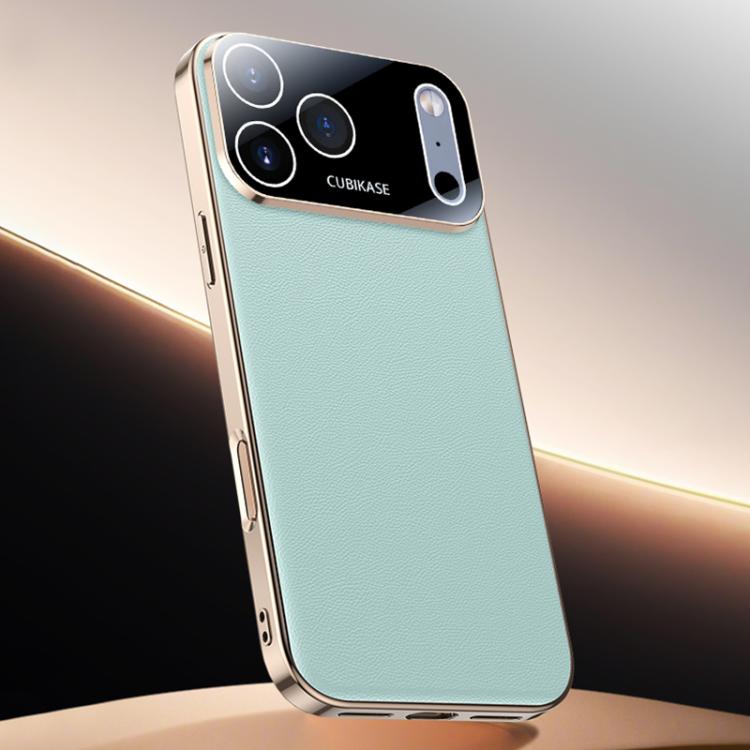 For iPhone 17 Pro Skin Feel Leather Texture Cooling Phone Case