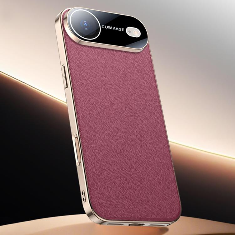 For iPhone Air Skin Feel Leather Texture Cooling Phone Case