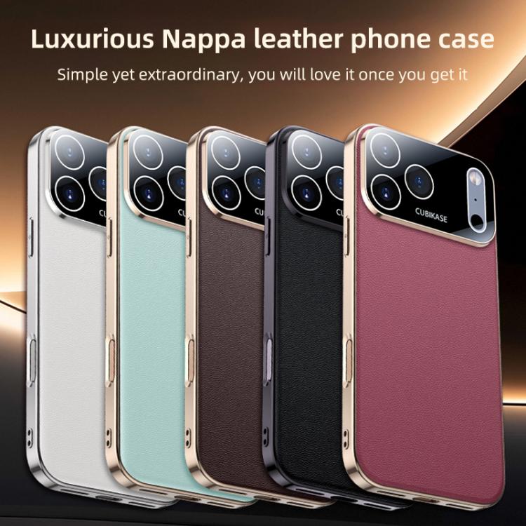 For iPhone Air Skin Feel Leather Texture Cooling Phone Case