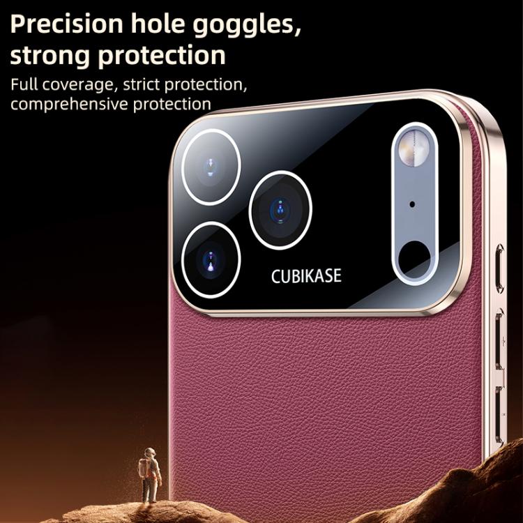 For iPhone Air Skin Feel Leather Texture Cooling Phone Case