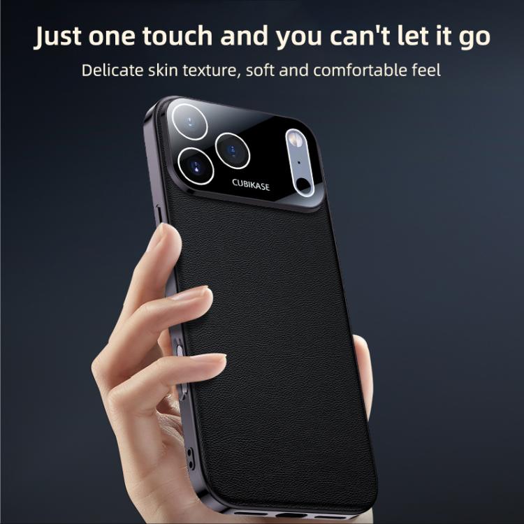 For iPhone Air Skin Feel Leather Texture Cooling Phone Case