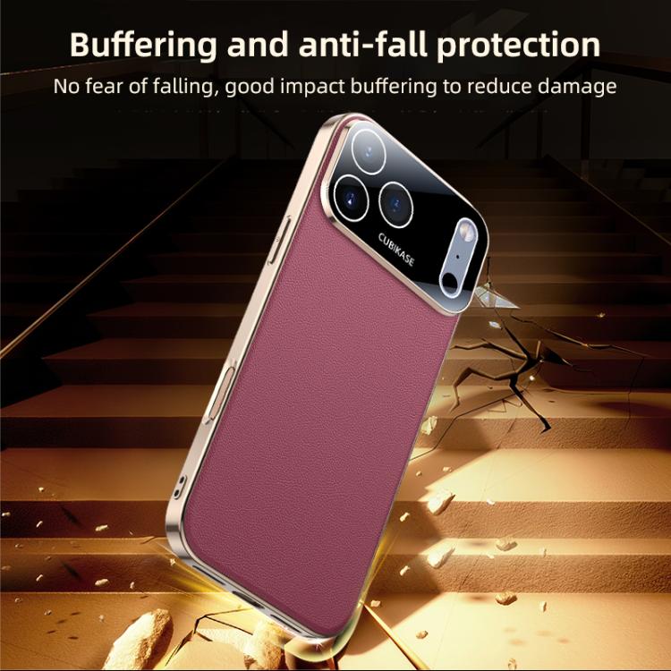 For iPhone Air Skin Feel Leather Texture Cooling Phone Case