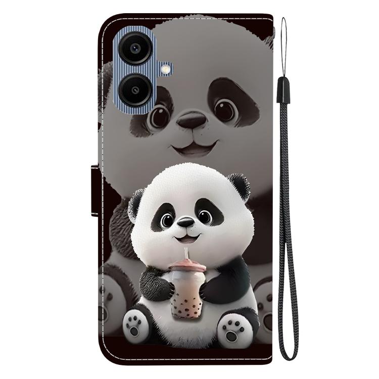 For Galaxy A07 4G / 5G / A06 4G / 5G Crystal Texture Colored Drawing Leather Phone Case