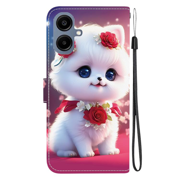 For Galaxy A07 4G / 5G / A06 4G / 5G Crystal Texture Colored Drawing Leather Phone Case