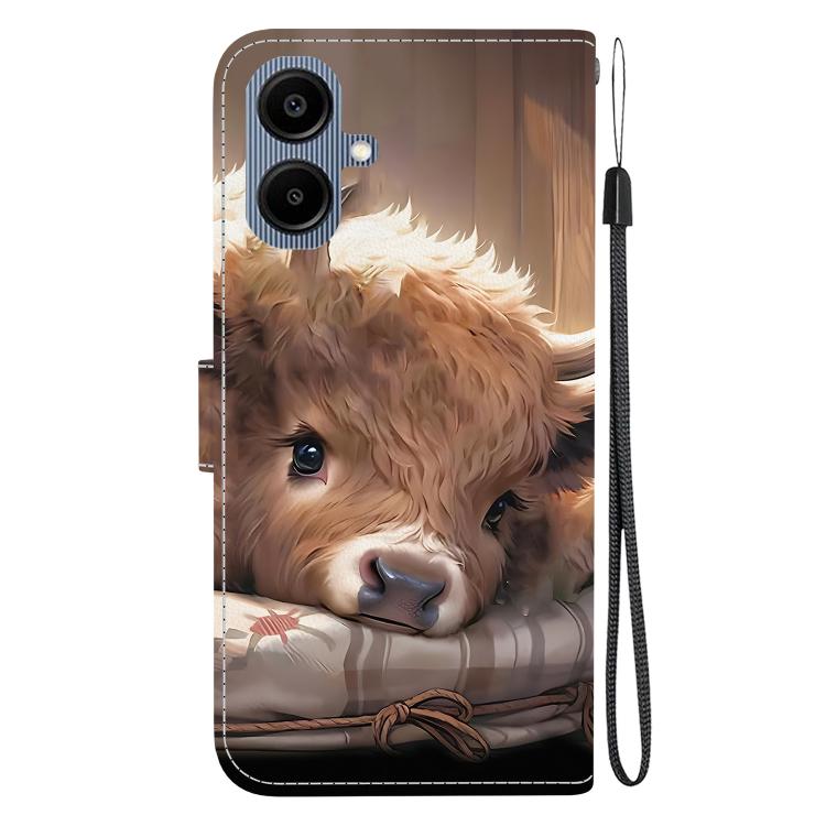 For Galaxy A07 4G / 5G / A06 4G / 5G Crystal Texture Colored Drawing Leather Phone Case
