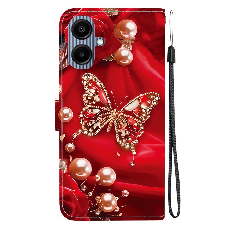 For Galaxy A07 4G / 5G / A06 4G / 5G Crystal Texture Colored Drawing Leather Phone Case