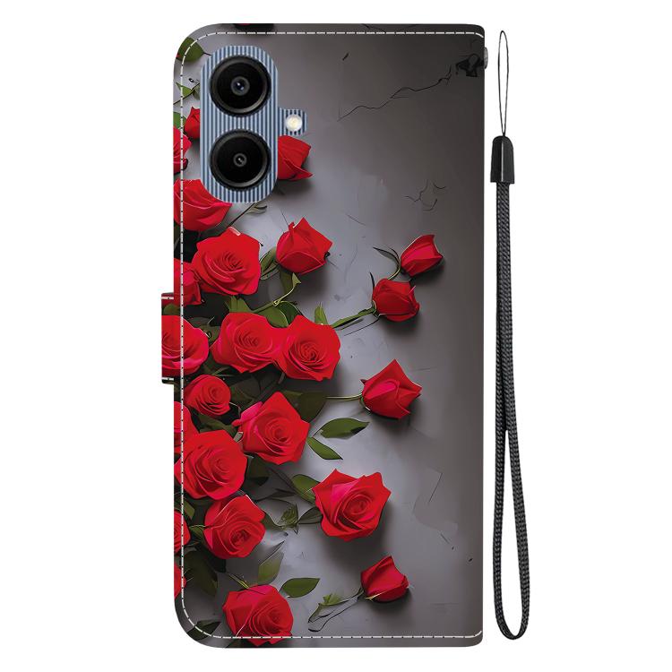For Galaxy A07 4G / 5G / A06 4G / 5G Crystal Texture Colored Drawing Leather Phone Case