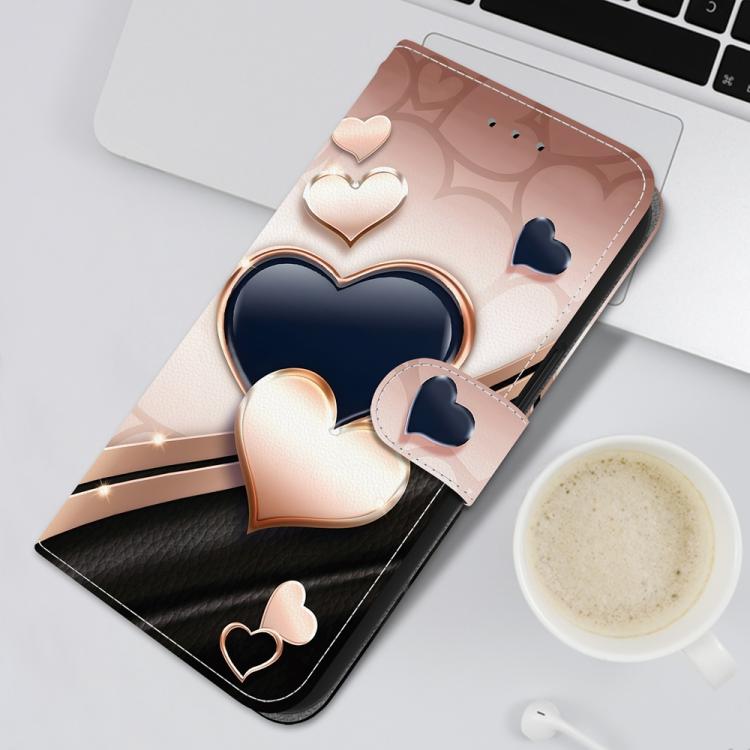 For Galaxy A14 4G / 5G Crystal Texture Colored Drawing Leather Phone Case
