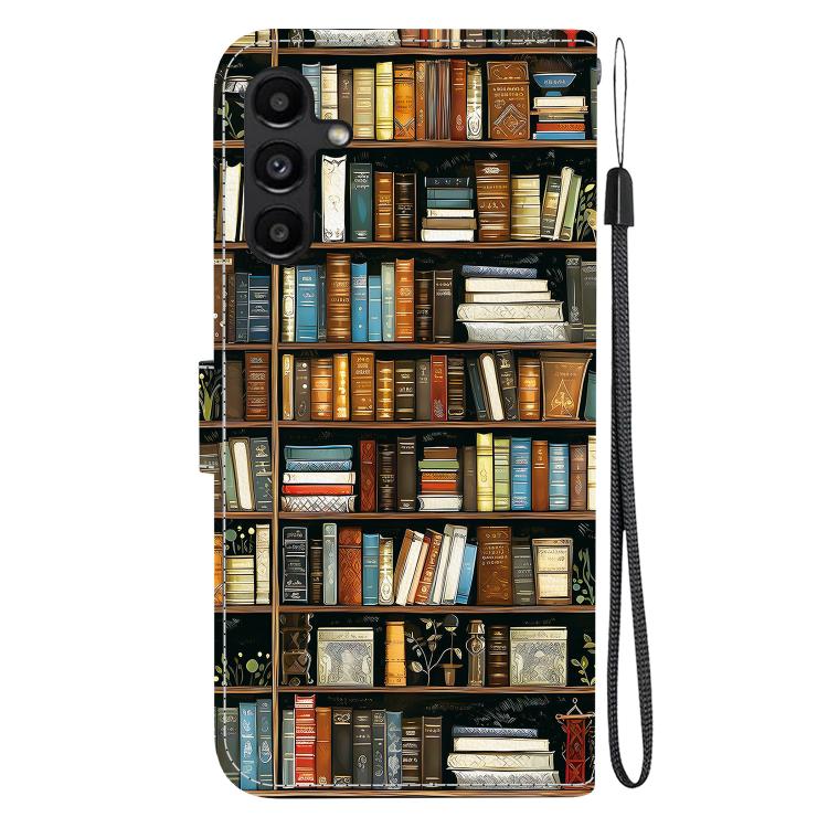 For Galaxy A15 4G / 5G Crystal Texture Colored Drawing Leather Phone Case