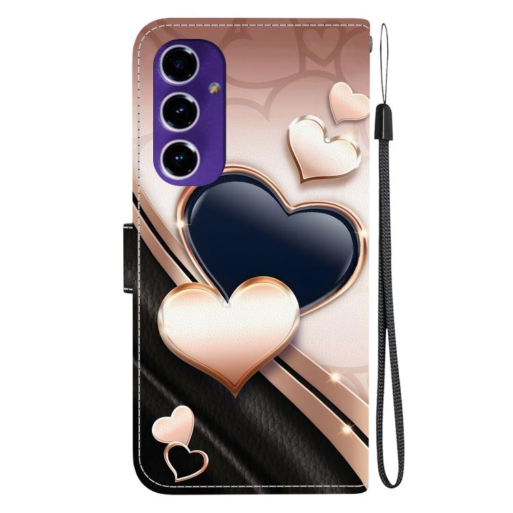 For Galaxy A16 4G / 5G Crystal Texture Colored Drawing Leather Phone Case