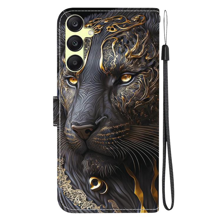 For Galaxy A25 5G Crystal Texture Colored Drawing Leather Phone Case