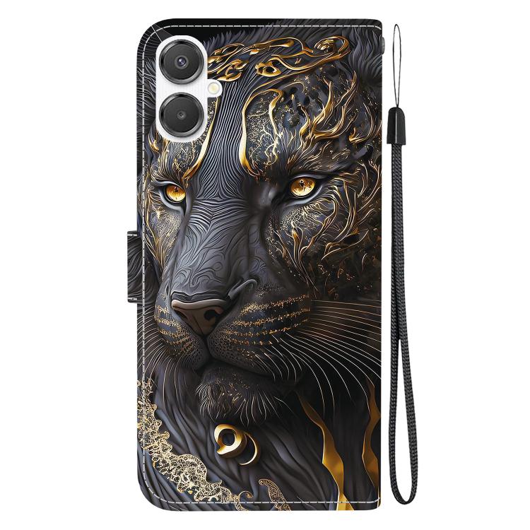 For Galaxy A25e / A25 5G JP Crystal Texture Colored Drawing Leather Phone Case