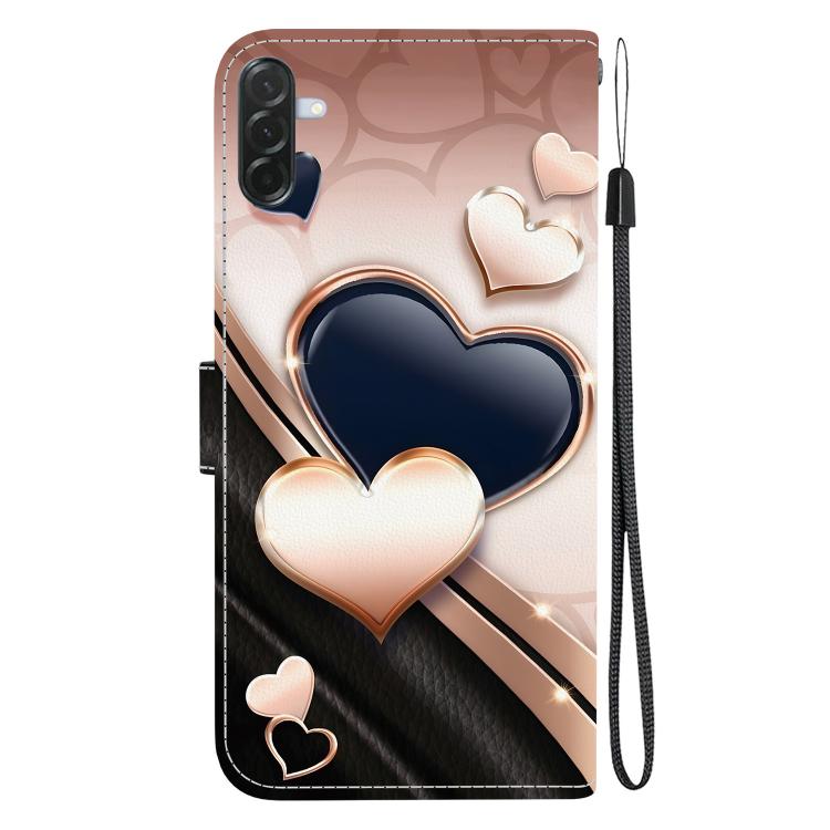 For Galaxy A37 5G / A36 5G Crystal Texture Colored Drawing Leather Phone Case