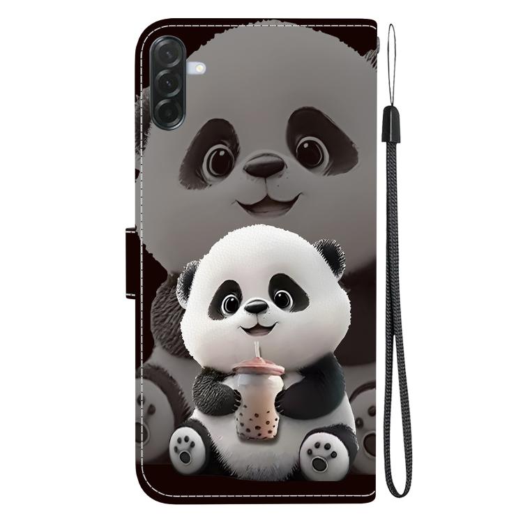 For Galaxy A37 5G / A36 5G Crystal Texture Colored Drawing Leather Phone Case