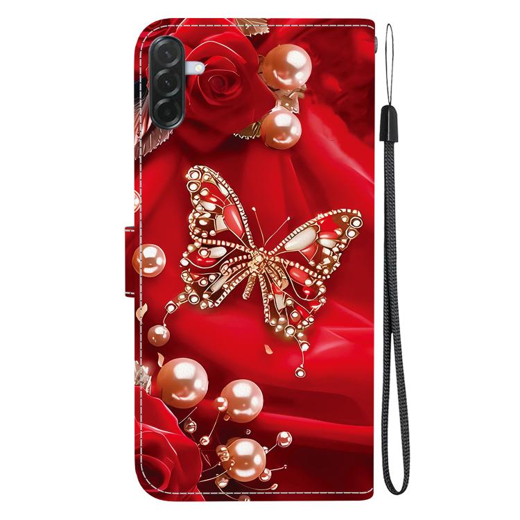 For Galaxy A37 5G / A36 5G Crystal Texture Colored Drawing Leather Phone Case