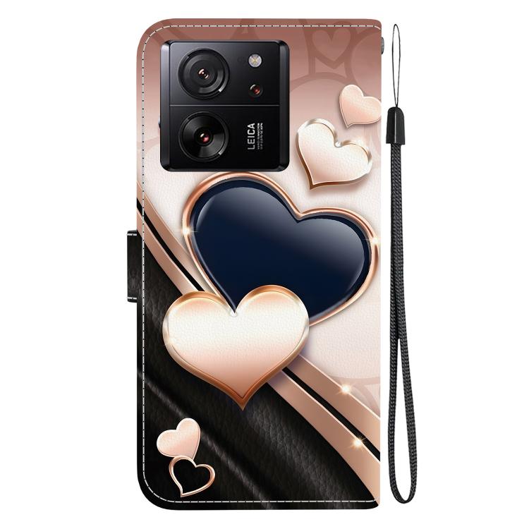 For Xiaomi 13T / 13T Pro / Redmi K60 Ultra Crystal Texture Colored Drawing Leather Phone Case
