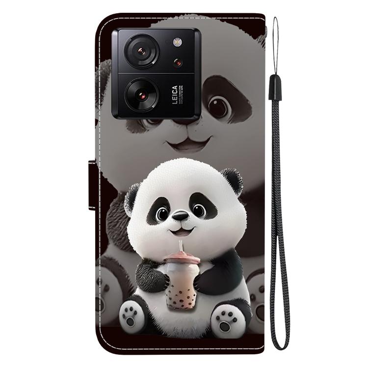For Xiaomi 13T / 13T Pro / Redmi K60 Ultra Crystal Texture Colored Drawing Leather Phone Case
