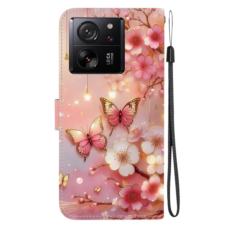 For Xiaomi 13T / 13T Pro / Redmi K60 Ultra Crystal Texture Colored Drawing Leather Phone Case