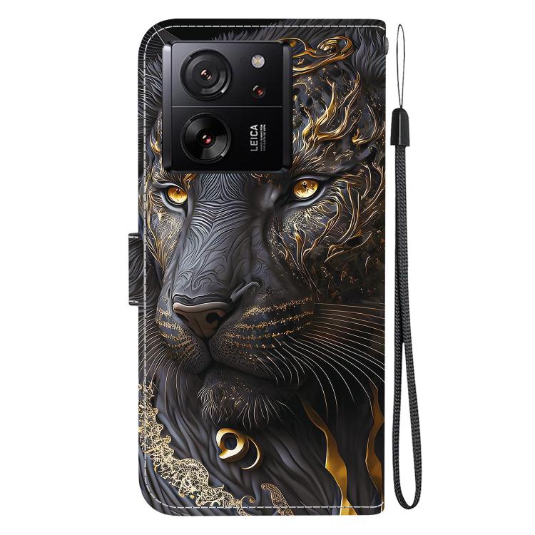 For Xiaomi 13T / 13T Pro / Redmi K60 Ultra Crystal Texture Colored Drawing Leather Phone Case