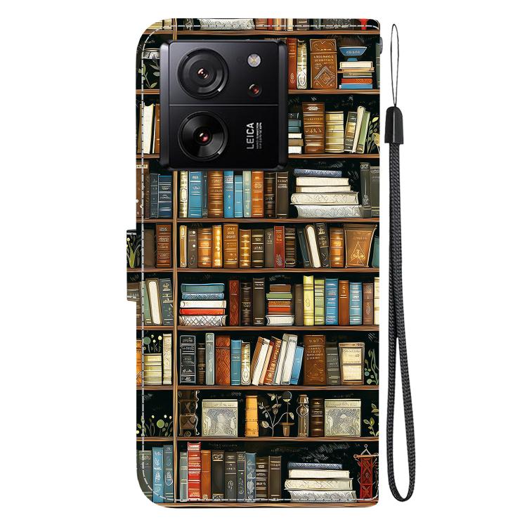 For Xiaomi 13T / 13T Pro / Redmi K60 Ultra Crystal Texture Colored Drawing Leather Phone Case