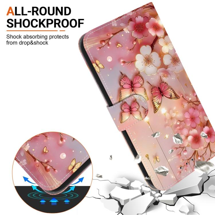 For Xiaomi 15 Crystal Texture Colored Drawing Leather Phone Case