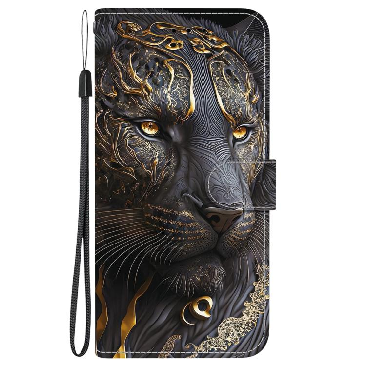 For Xiaomi 15 Crystal Texture Colored Drawing Leather Phone Case