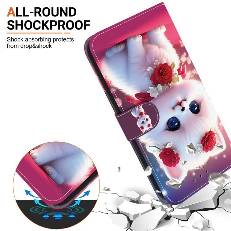 For Xiaomi 17 Ultra Crystal Texture Colored Drawing Leather Phone Case