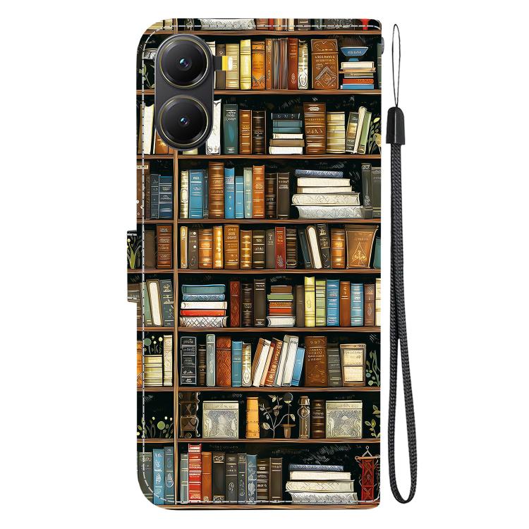 For Redmi Turbo 4 / Xiaomi Poco X7 Pro Crystal Texture Colored Drawing Leather Phone Case