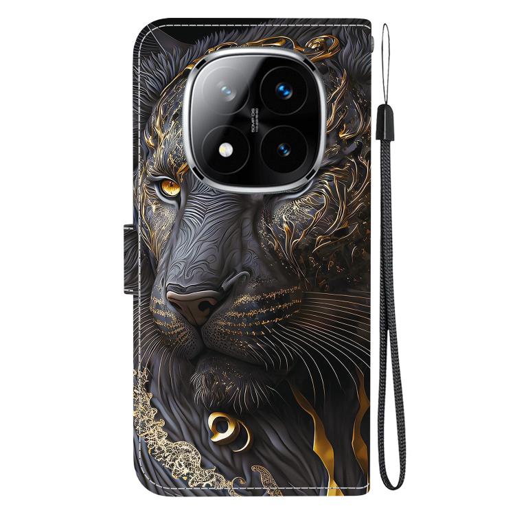For Redmi Note 14 Pro 5G / Note 14 Pro+ 5G Crystal Texture Colored Drawing Leather Phone Case
